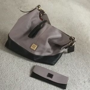 Dooney & Bourke handbag with matching wallet